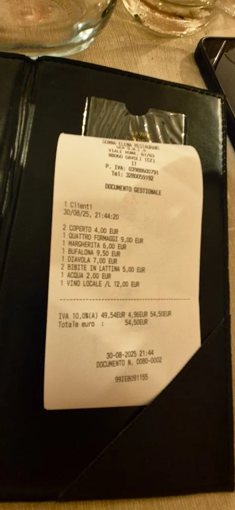 Sandra Folger_Donna Elena Ristorante_Marina di Davoli_review