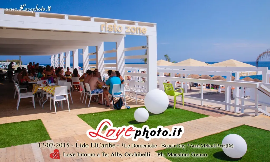 Lido El Caribe restaurant in Melito di Porto Salvo