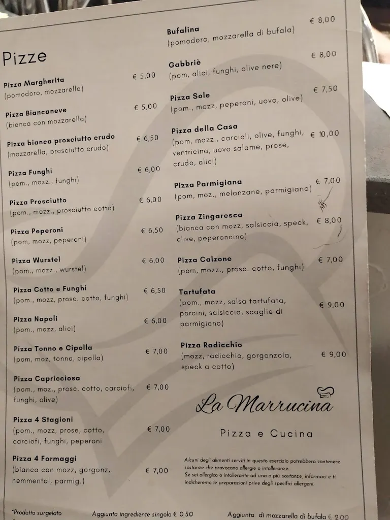 Menu_Ristorante Pizzeria La Marrucina_Crecchio_image_1