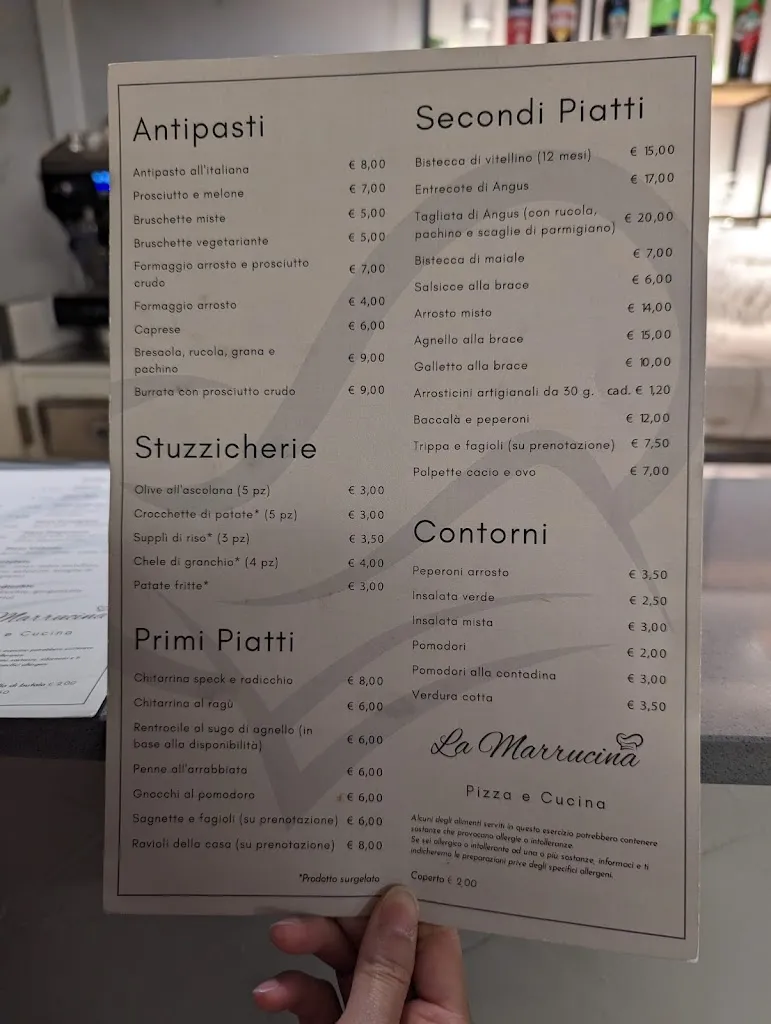 Menu_Ristorante Pizzeria La Marrucina_Crecchio_image_2