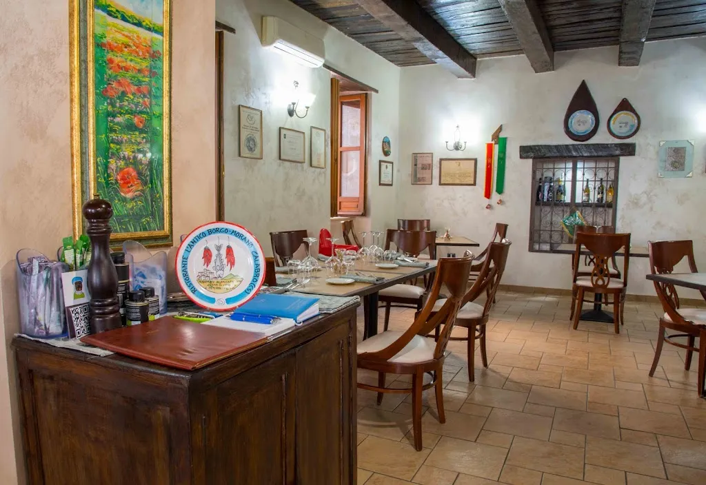 L'Antico Borgo restaurant in Morano Calabro