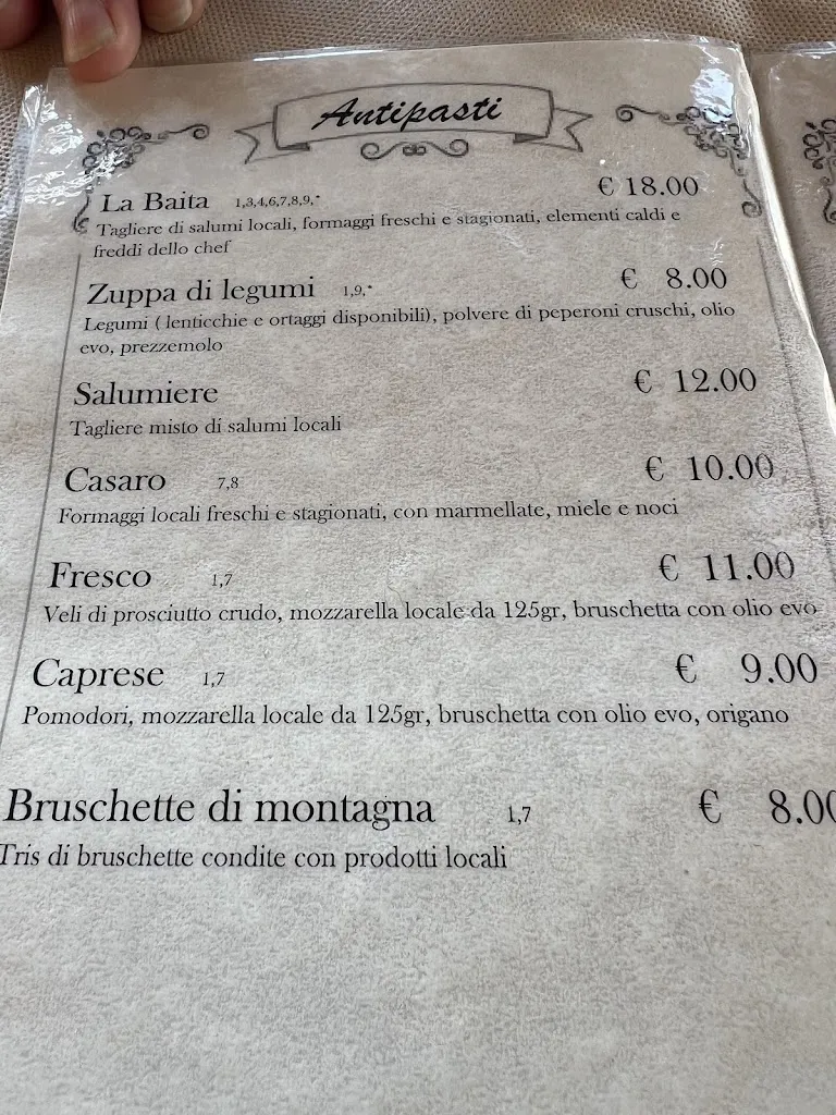 Menu_La Baita di Campotenese_Morano Calabro_image_4