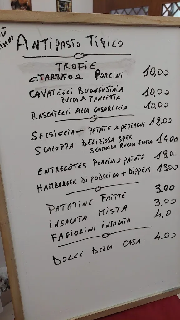Menu_Ristorante Pizzeria 