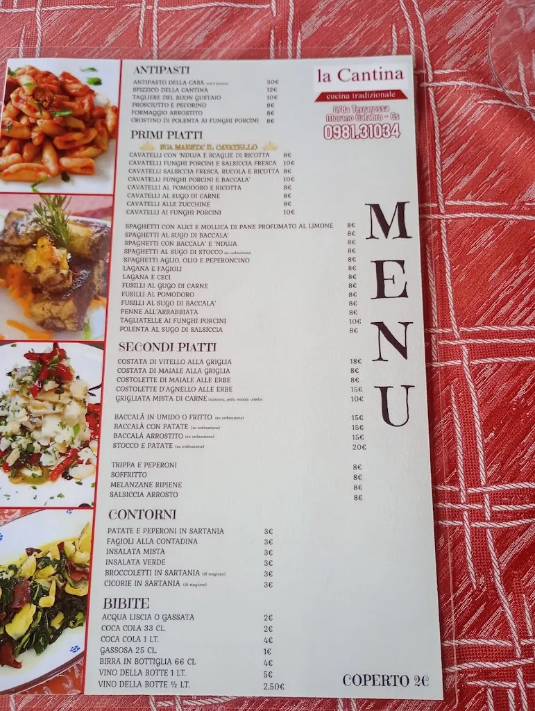 Menu_La Cantina_Morano Calabro_image_1