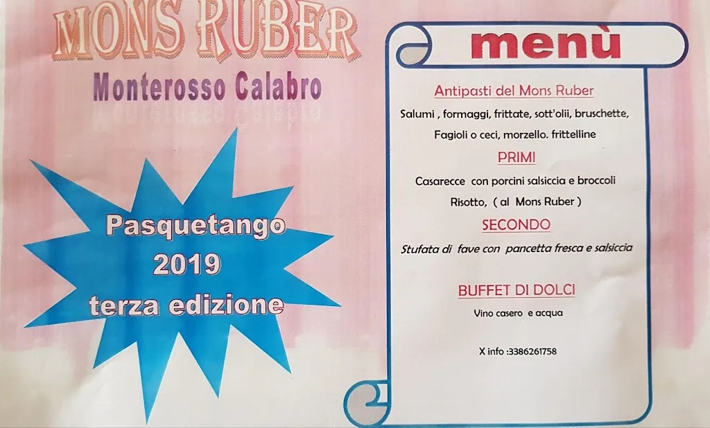 Menu_Mons Ruber_Monterosso Calabro_image_1