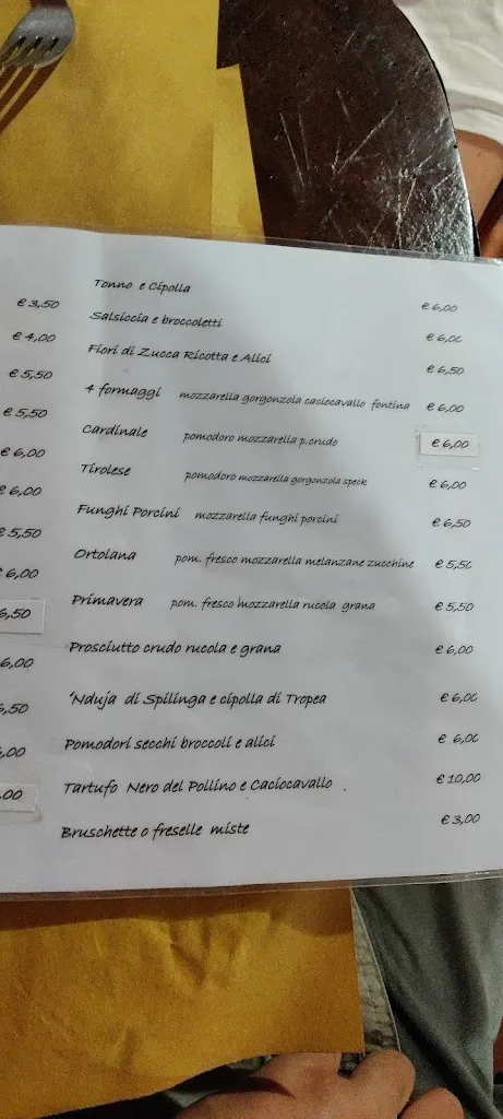 Menu_Osteria del Vicolo_Mormanno_image_2