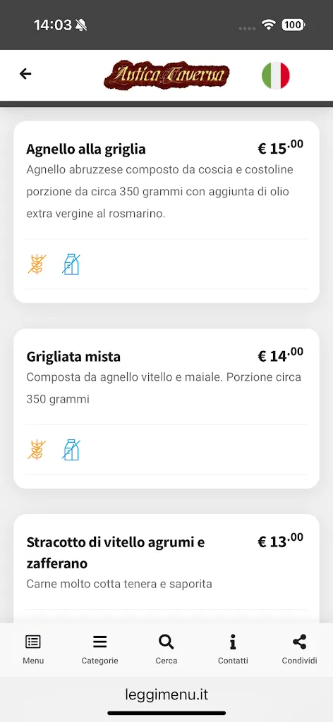 Menu_Ristorante Antica Taverna di Navelli_Acciano_immagine_2