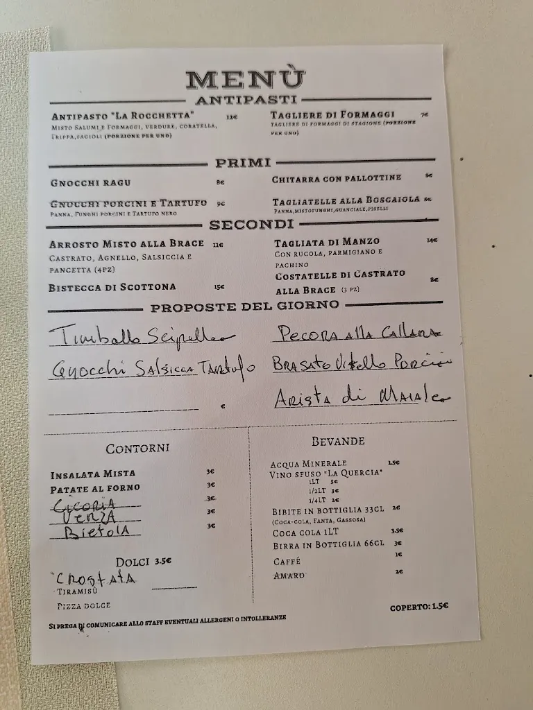 Menu_Ristorante Pizzeria Albergo La Rocchetta_Crognaleto_image_1