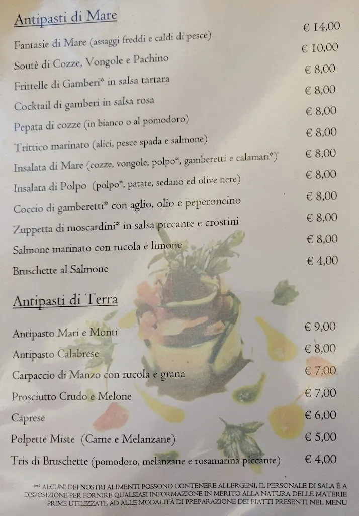 Menu_Ristorante Sala Ricevimenti Le Macine_Montalto Uffugo_image_1