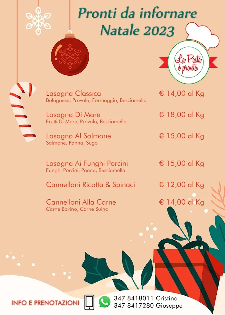 Menu_La Pasta é Pronta - Pastificio Artigianale - Spaghetteria_Nocera Scalo_image_3