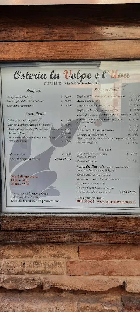 Menu_Osteria la Volpe e l'uva_Cupello_immagine_3