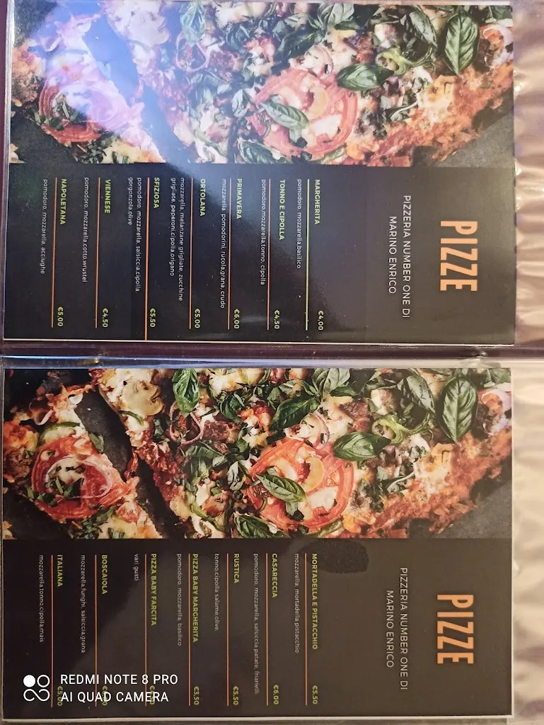 Menu_Number One di Enrico Marino_Pentone_image_1