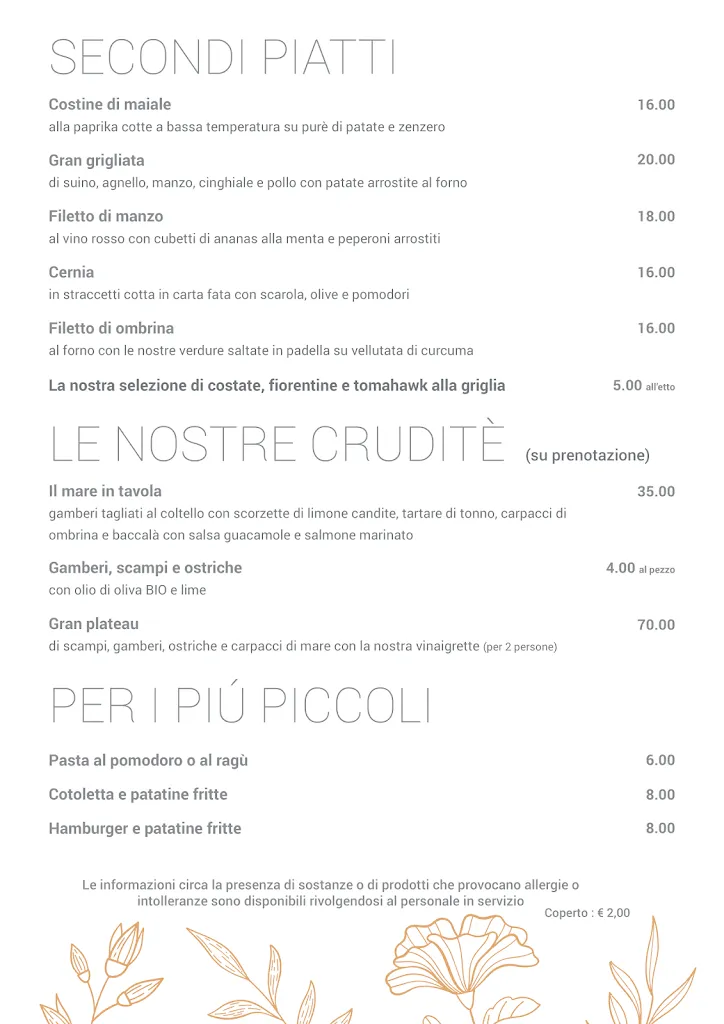Menu_Ristorante @ Agriturismo Podere Pansera_Petrizzi_image_4