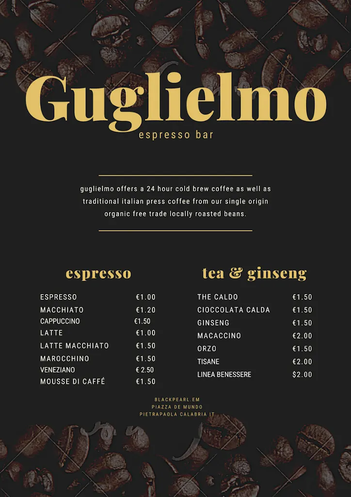 Menu_Bar Black Pearl di Mazziotti Vincenzo_Pietrapaola_image_3