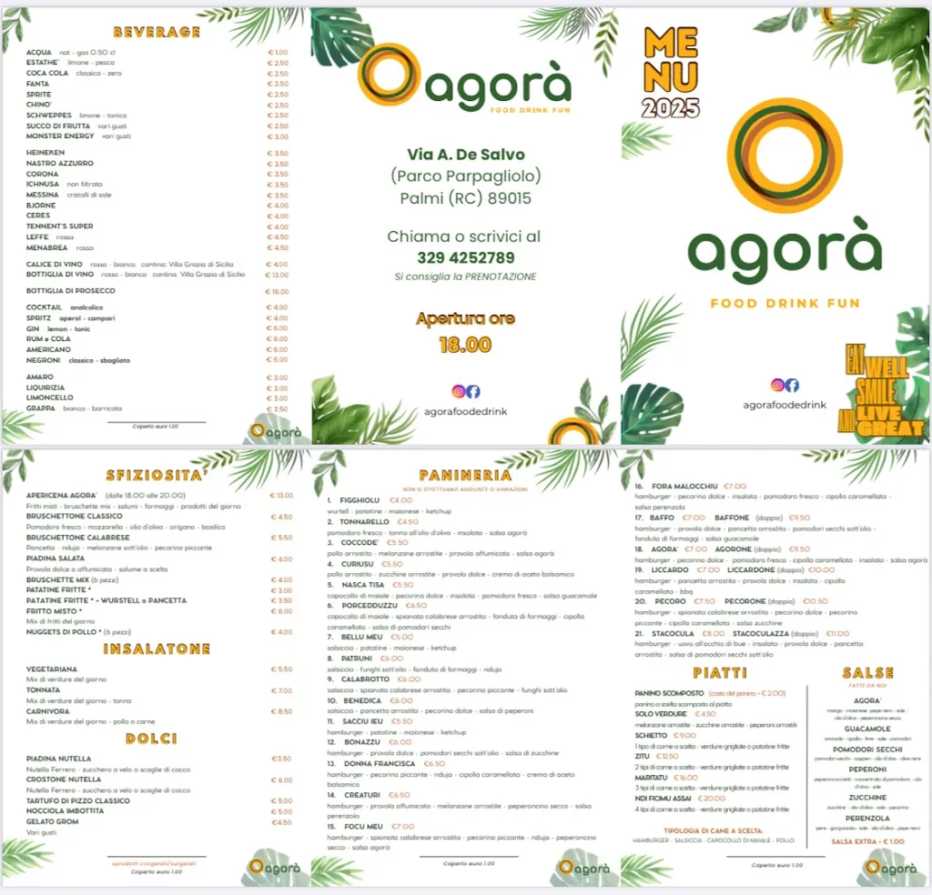 Menu_AGORA' food-drink-fan_Palmi_image_1