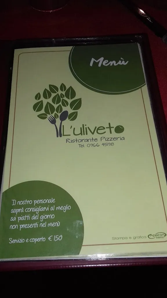Menu_Ristorante Pizzeria L'Uliveto_Palmi_image_1