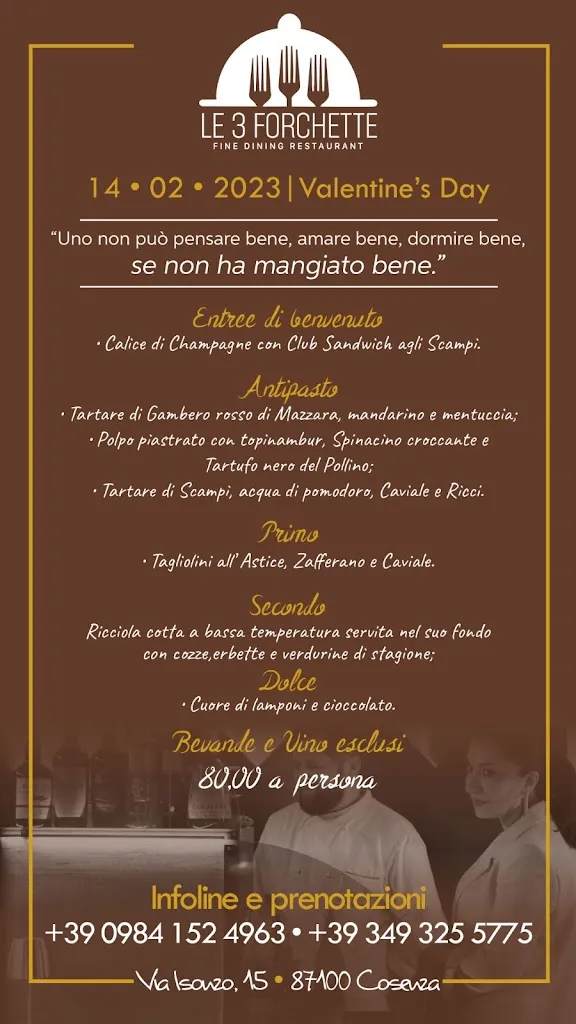 Menu_Le 3 Forchette_Provincia di Cosenza_image_1