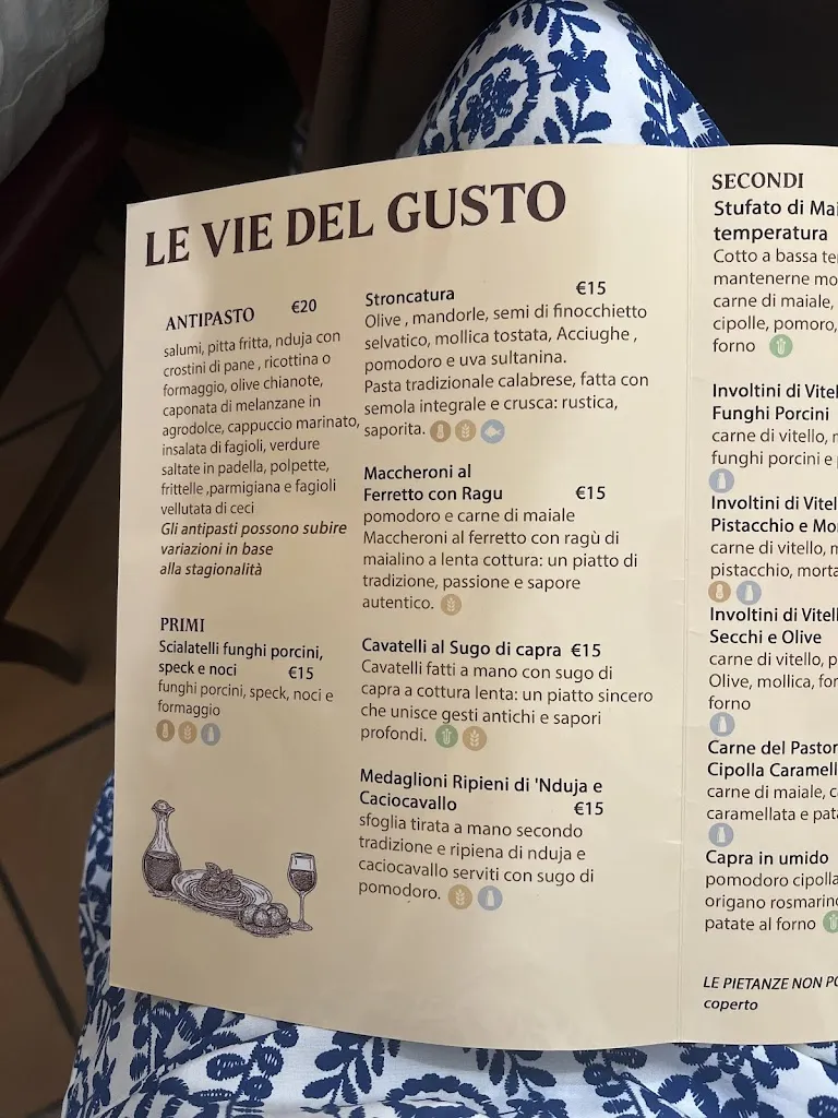 Menu_Le vie del gusto_Provincia di Reggio Calabria_immagine_1