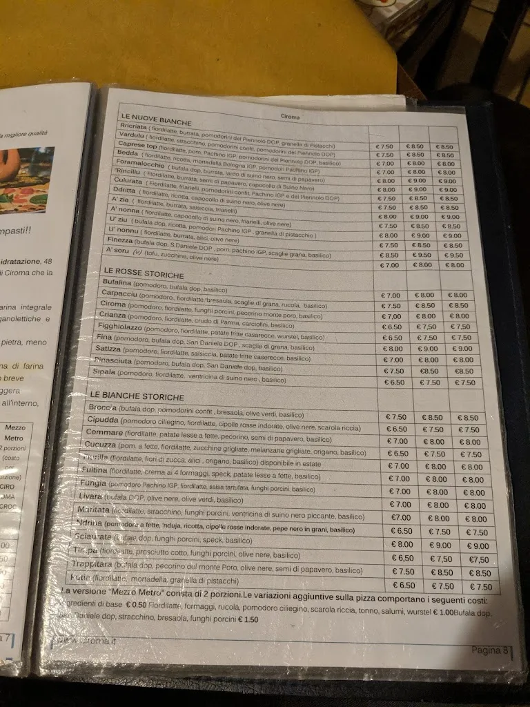 Menu_Ciroma_Reggio Calabria_immagine_3