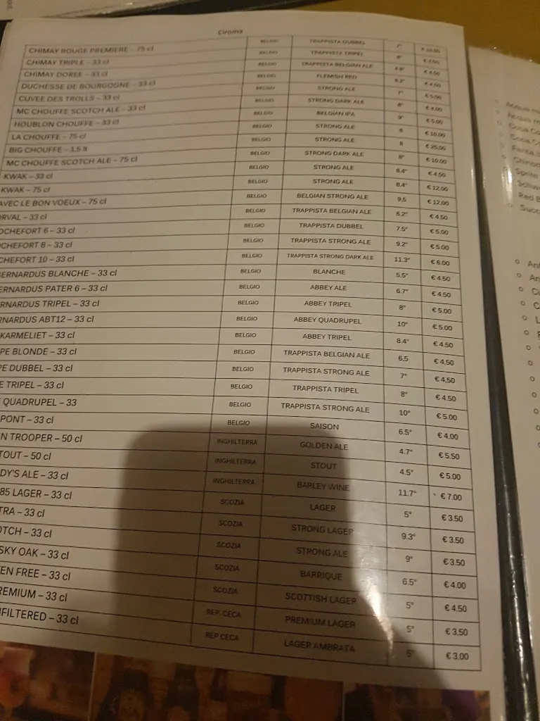 Menu_Ciroma_Reggio Calabria_immagine_4