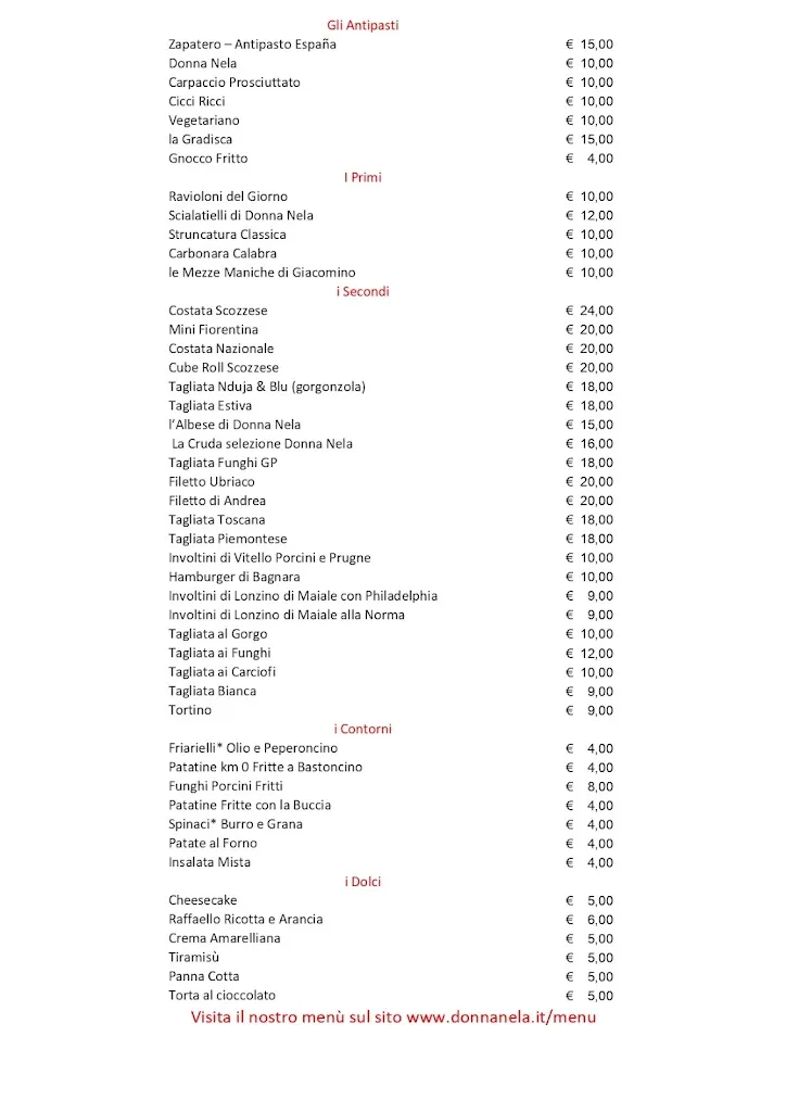 Menu_Ristorante - Enoteca Donna Nela_Polistena_image_1