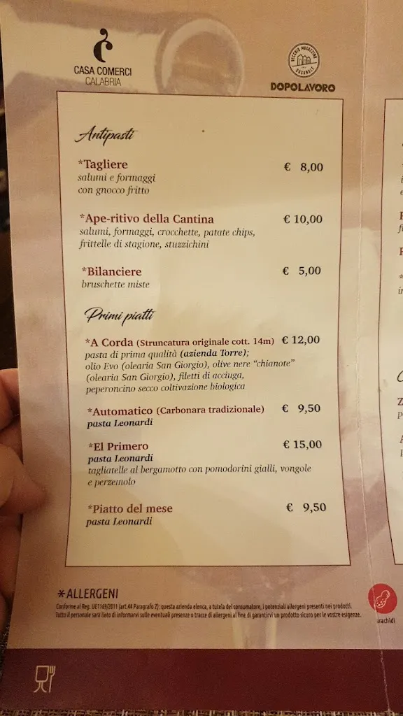 Menu_La Cantina dell'Orologio_Polistena_image_3