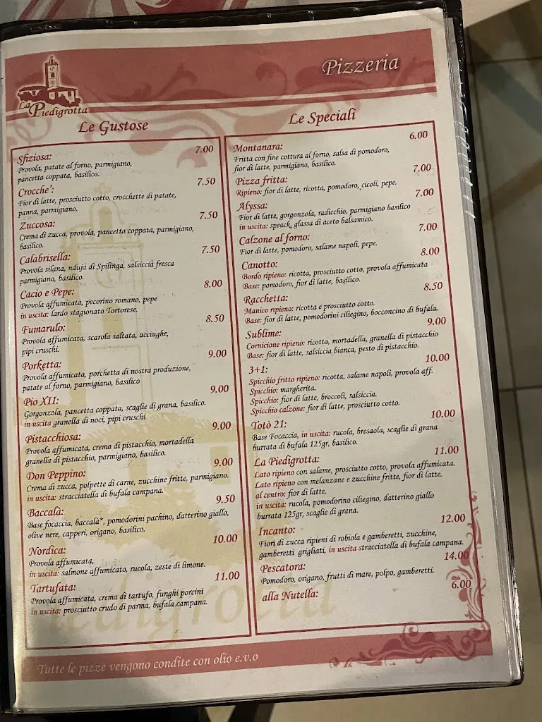 Menu_La Piedigrotta_Praia a Mare_immagine_1