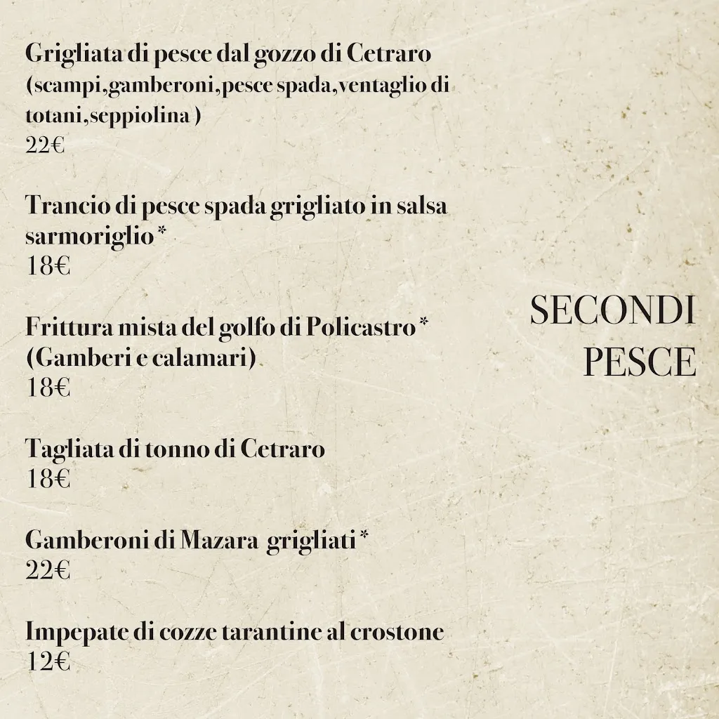 Menu_Ristorante Pizzeria Le Arcate_Praia a Mare_image_4