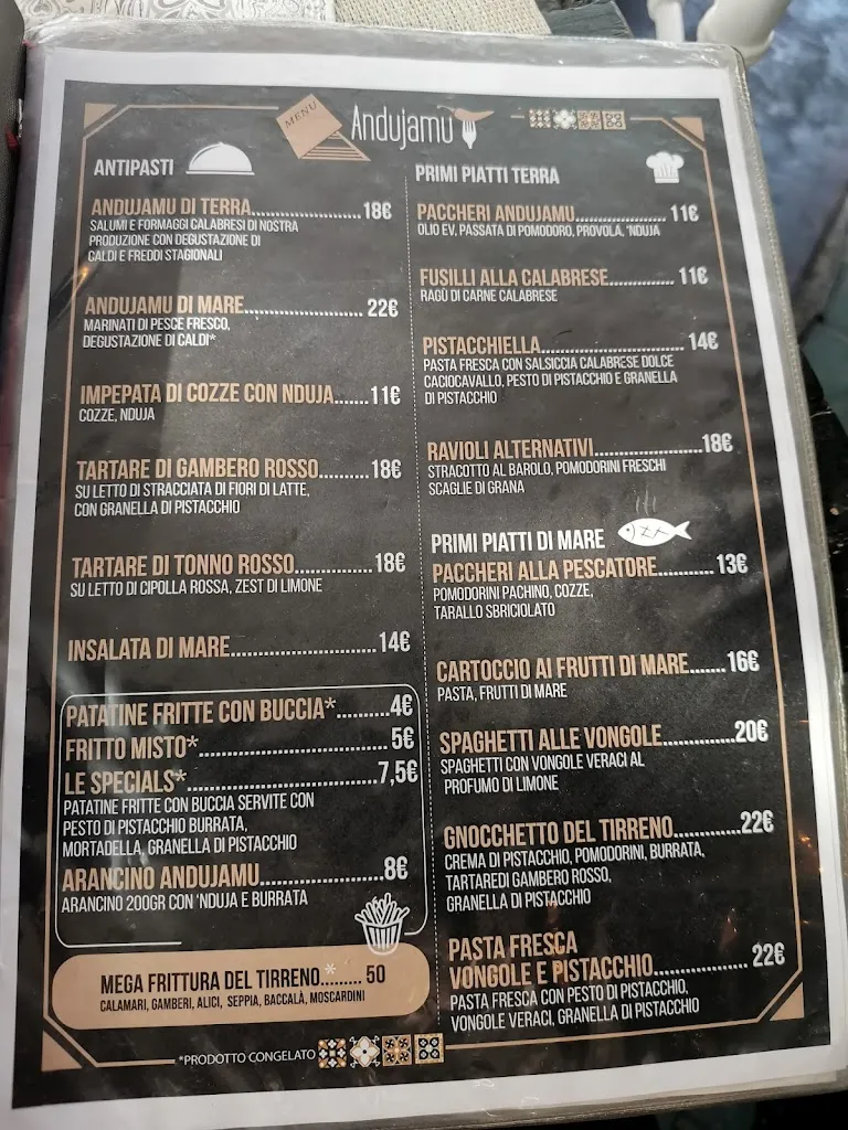 Menu_Trattoria Andujamo_Praia a Mare_image_1
