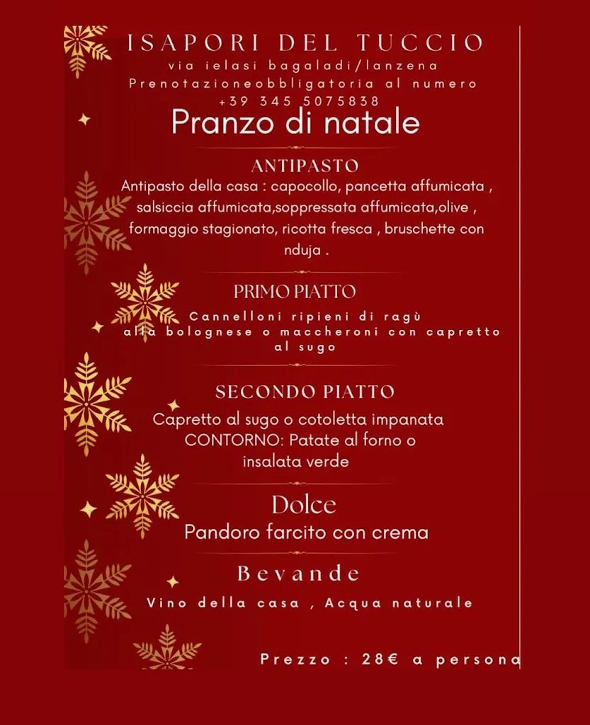 Menu_Macelleria - Trattoria di Nucera Domenico_Roccaforte del Greco_image_1