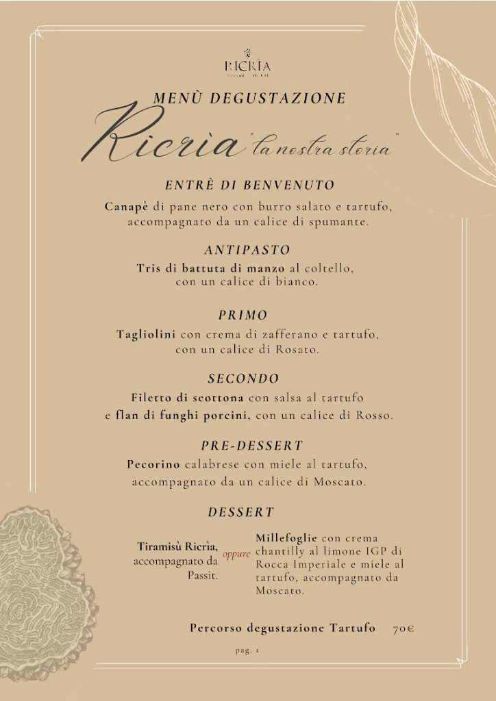 Menu_Ricria il Ristorante_Rocca Imperiale_image_1