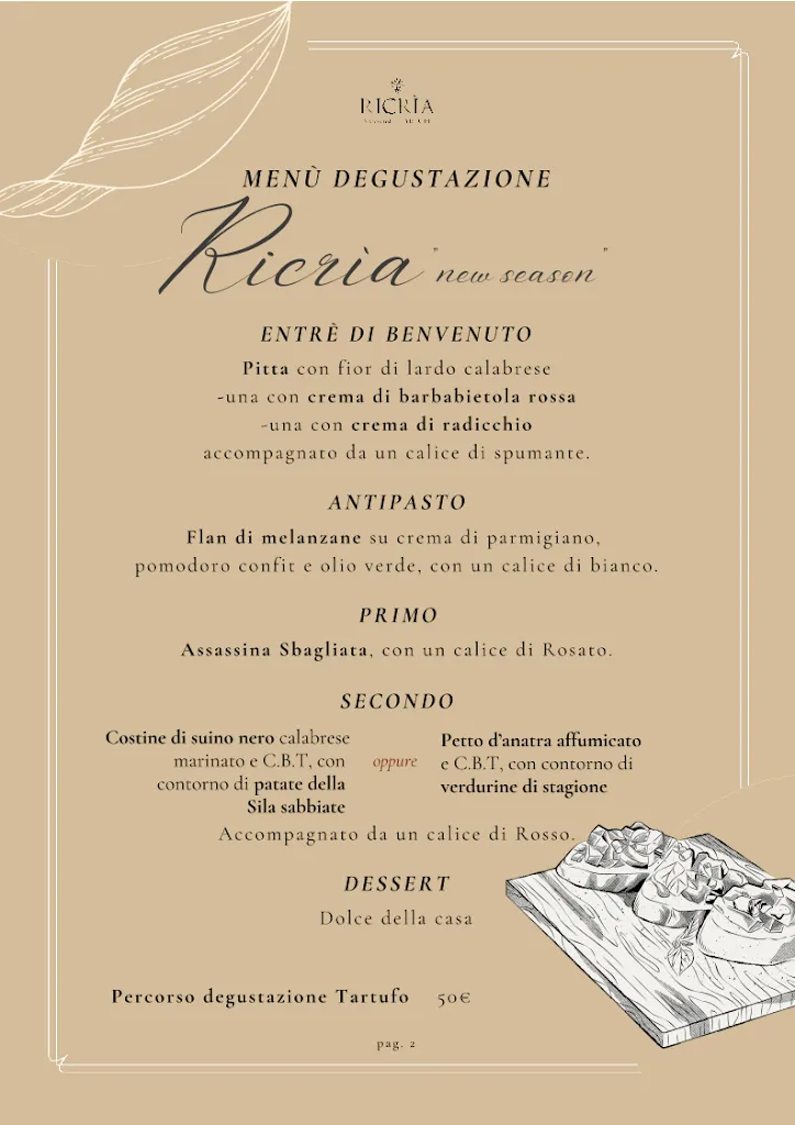 Menu_Ricria il Ristorante_Rocca Imperiale_image_2