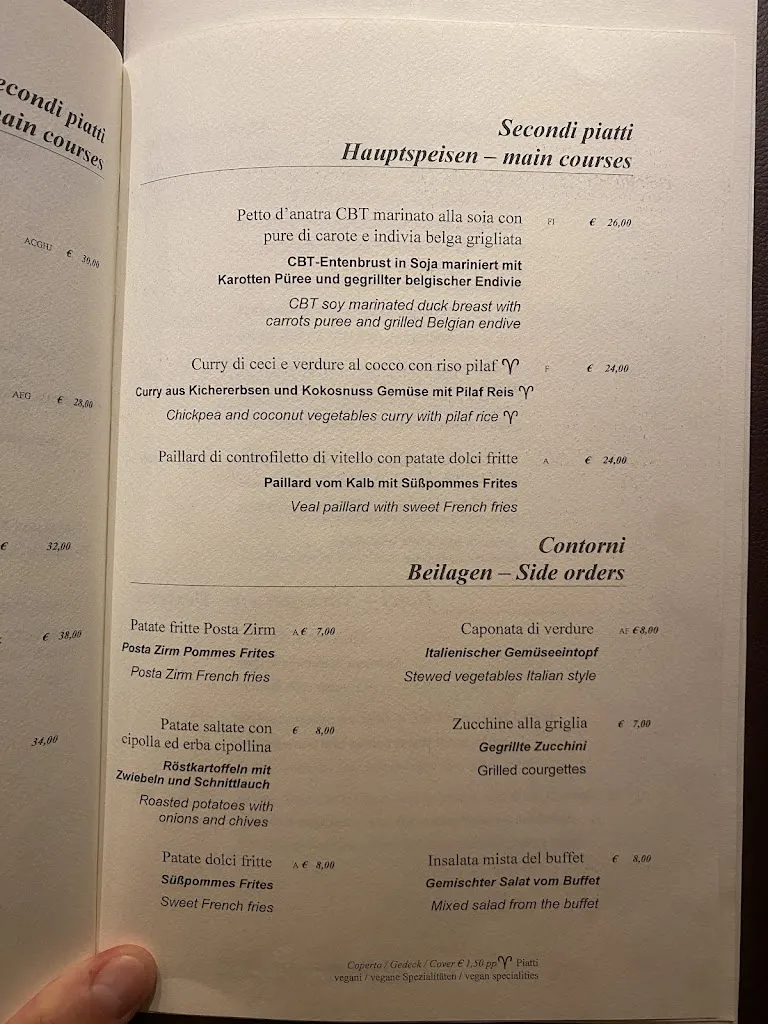 Menu_Taverna Posta Zirm_Corvara_immagine_1