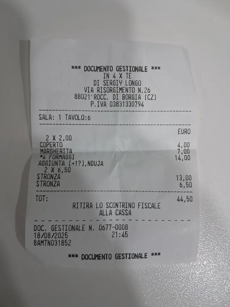 Cassandra Rossi_In 4 x te_Roccelletta_review