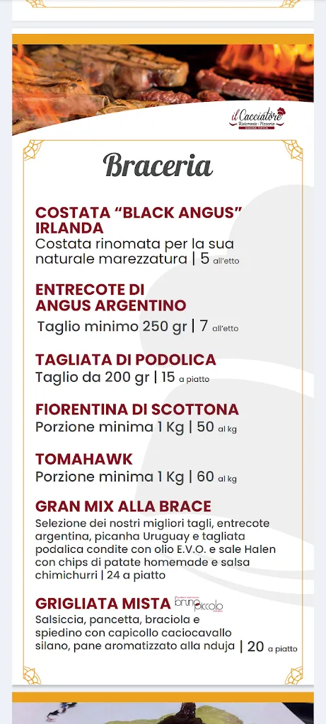 Menu_Ristorante Braceria Il Cacciatore_Rogliano_image_1