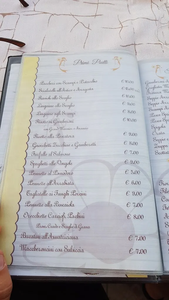 Menu_Ristorante La Perla del Mare VG Varlaro_Roseto Capo Spulico_immagine_3