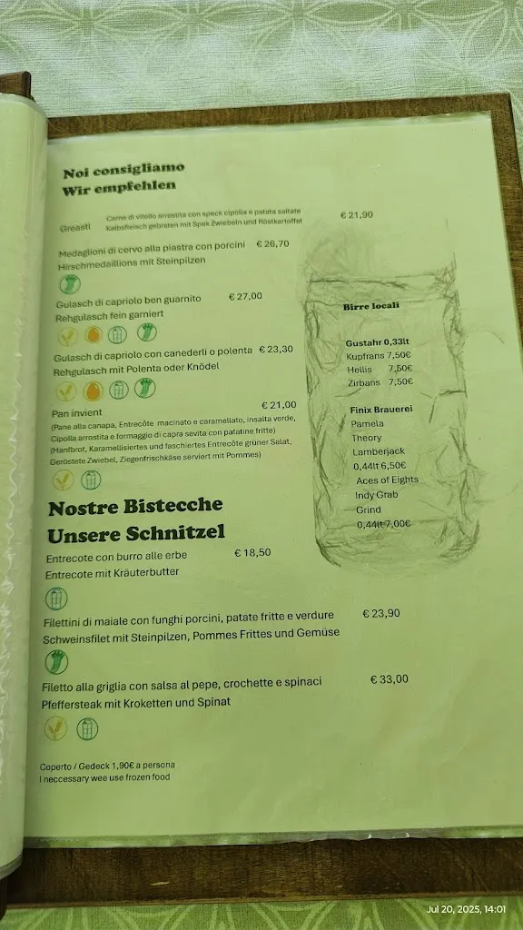 Menu_Ristorante Bar Mesoles_Corvara_immagine_2