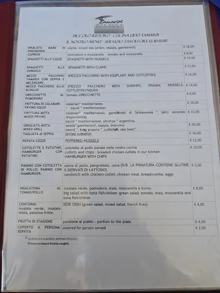 Emanuele Denina_Lido Tamarix - Stabilimento Balneare, Bar, Ristorante_Roseto Capo Spulico_review