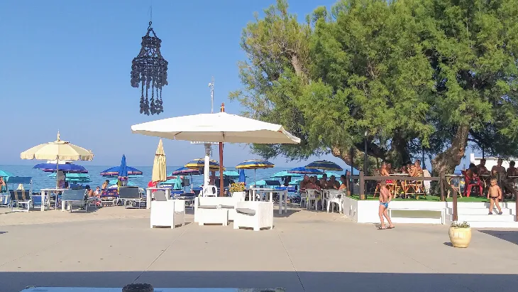 Lido Sole e Luna restaurant in Roseto Capo Spulico