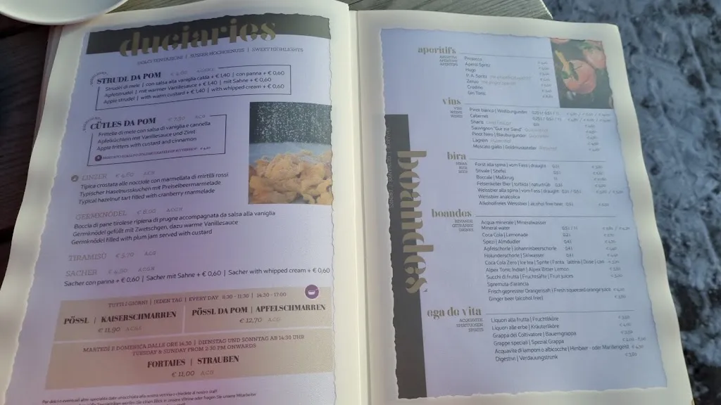 Menu_Alpine Restaurant Piz Arlara_Corvara_image_4