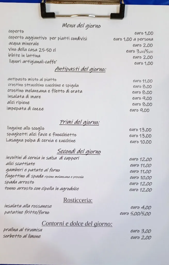Menu_Specialmente Pesce trattoria_Rossano_image_1