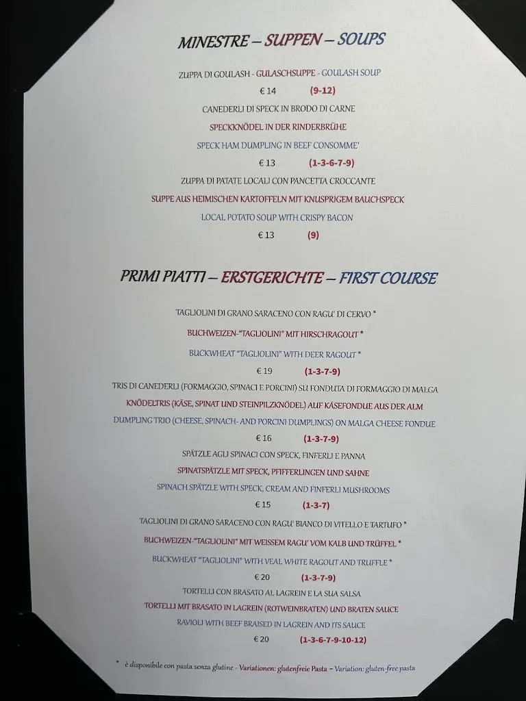 Menu_Restaurant Black Hill Pizzeria_Corvara_image_1