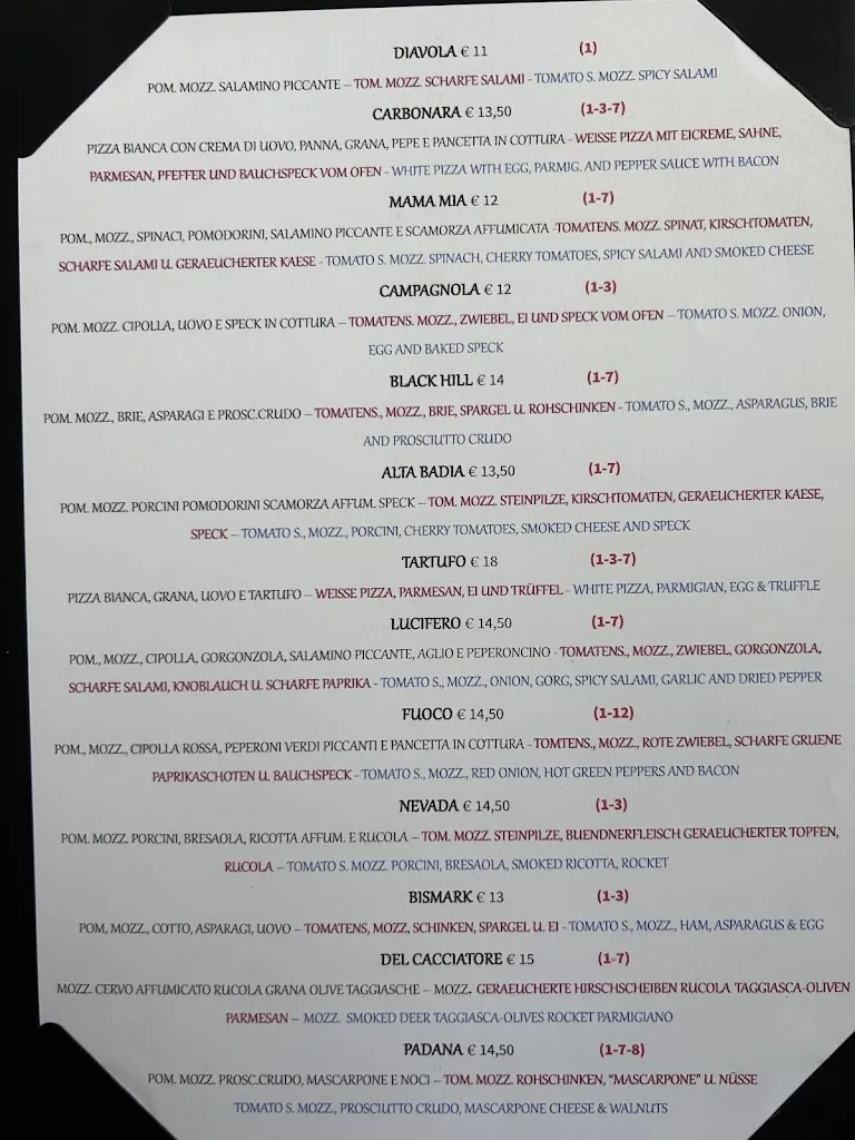 Menu_Restaurant Black Hill Pizzeria_Corvara_image_2