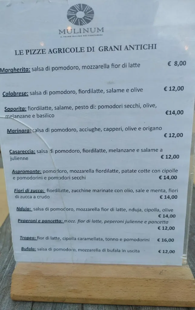 Menu_Mulinum San Floro - Mulino, Forno e Pizzeria Agricola come 100 anni fa._San Floro_image_4
