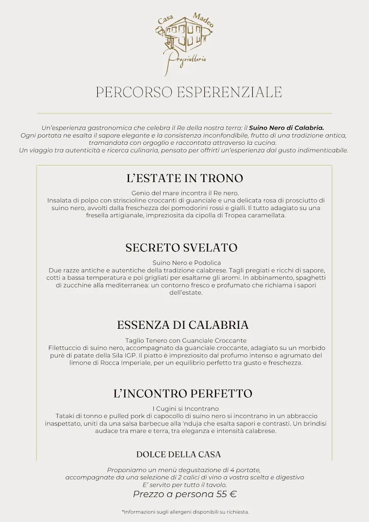 Menu_Prosciutteria di Casa Madeo_San Demetrio Corone_image_1