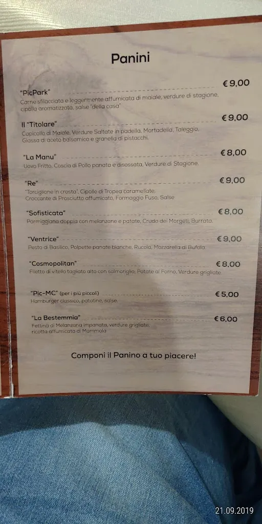 Menu_Braceria Pic Park_San Giorgio Morgeto_immagine_1