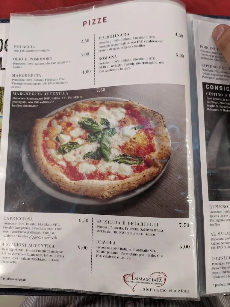 Menu_Ammasciata Pizzeria Napoletana Autentica_San Marco Argentano_image_1