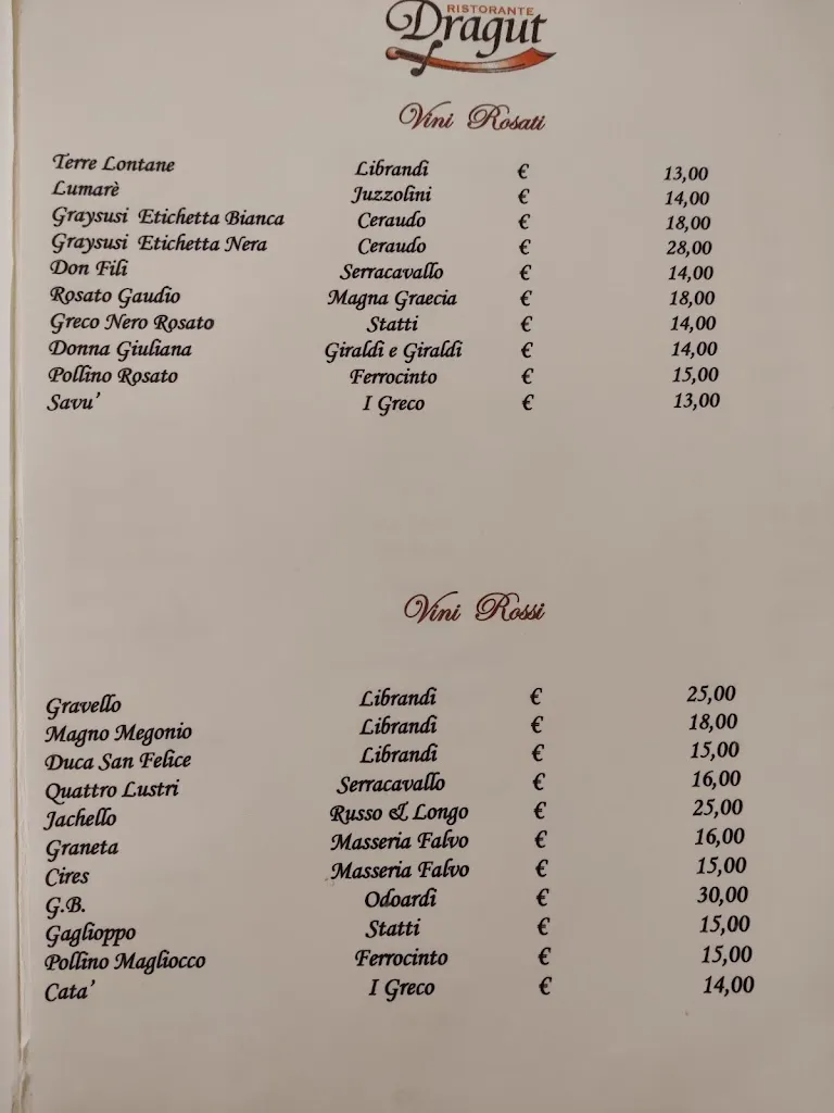 Menu_Restaurant Dragut_San Lucido_image_2