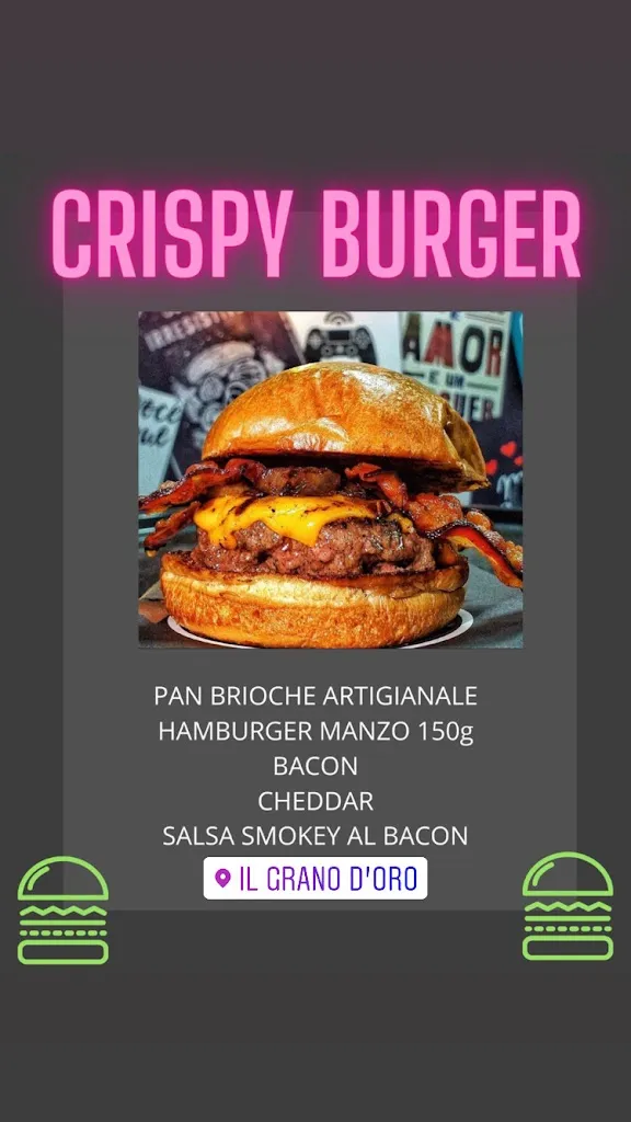 Menu_Il Grano D'oro Pizzeria & Hamburgheria_San Nicolò_image_2