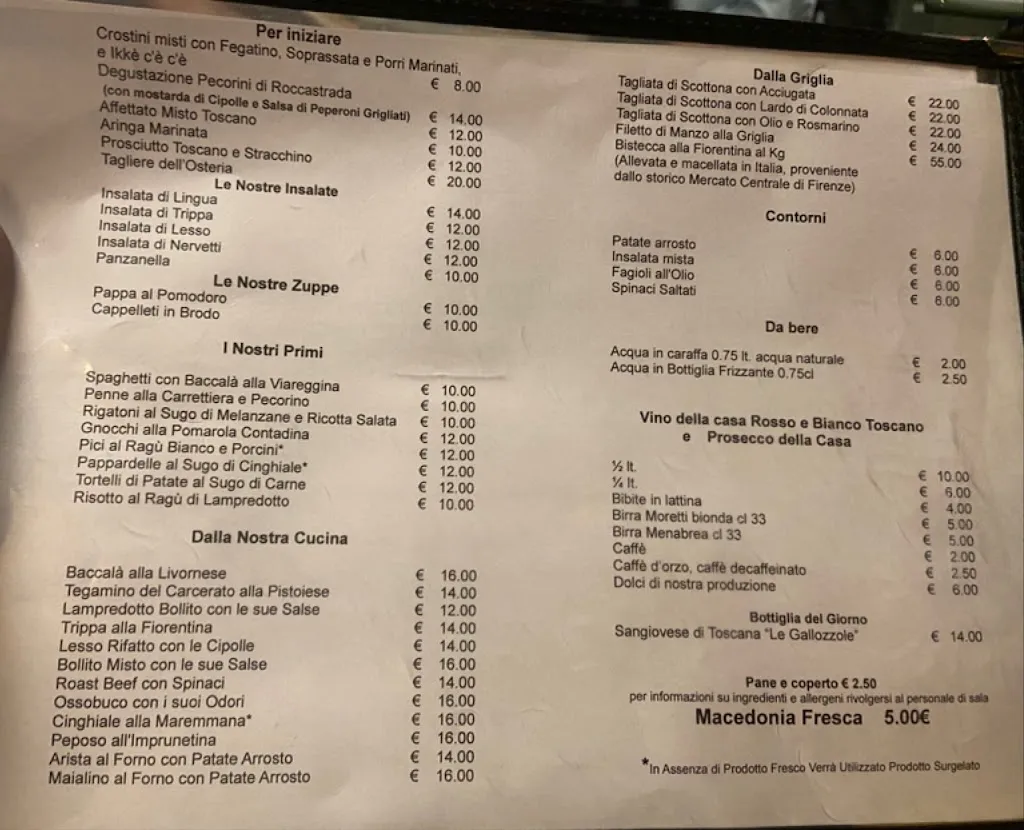 Menu_Osteria Antica Mescita San Niccolò_San Nicolò_image_1